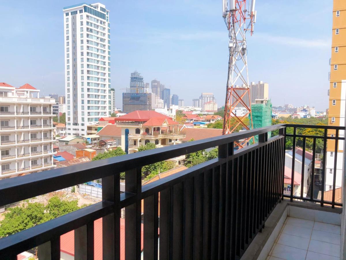 60 m2, 2 yatak odalı, 2 banyolu Daire, Chamkar Morn bölgesinde Phnom Penh Dış mekan fotoğraf